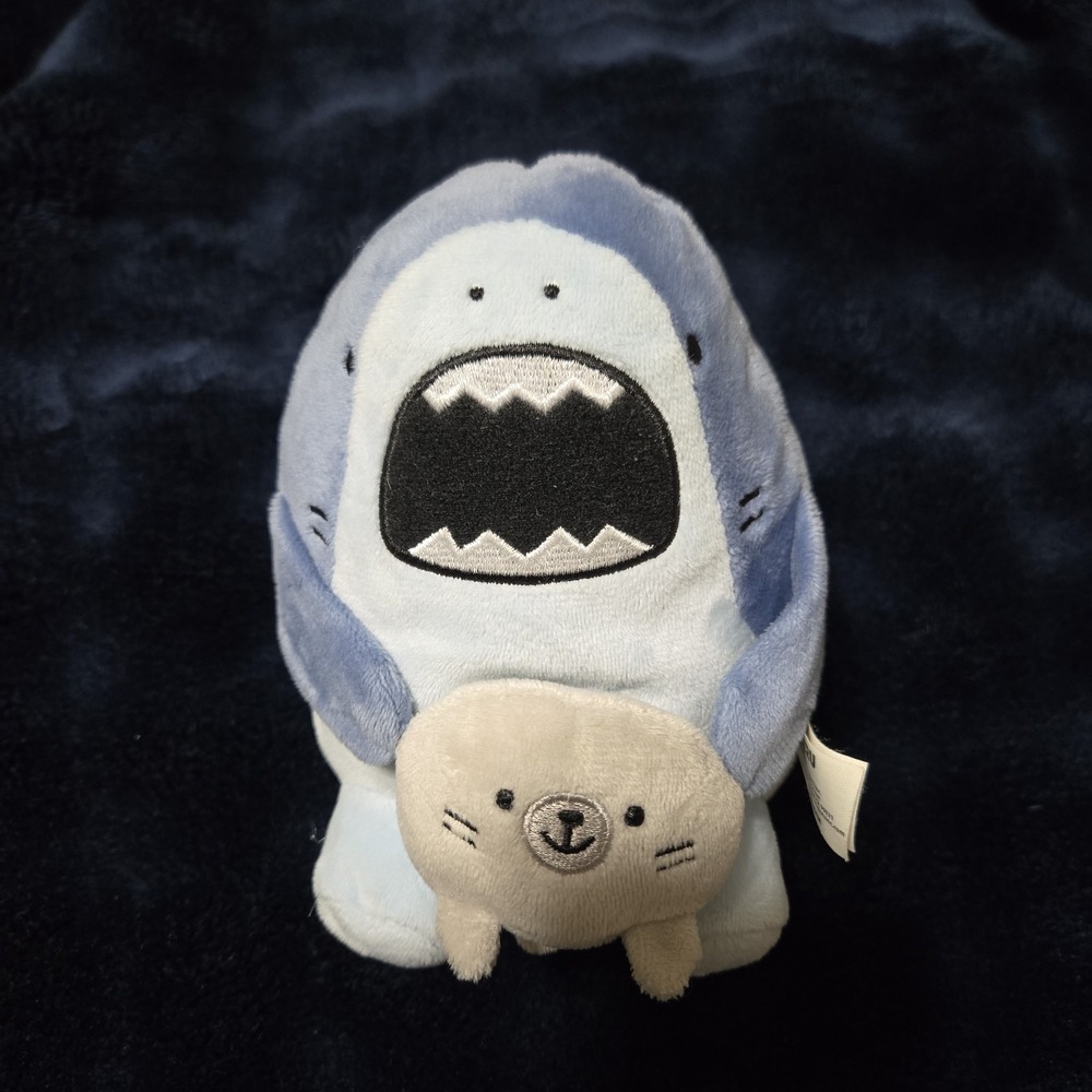 Samezu Clever Idiots‎ Shark & Seal Plush 6 Inch Soft Toy